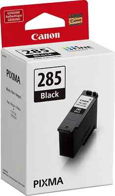 Original Canon PG-285 or CL-286 Black/Tri-Color Ink Cartridges for