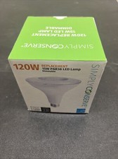 Simply Conserve Dimmable LED Light Bulb 120-W Bright White LPAR38D15W-50K