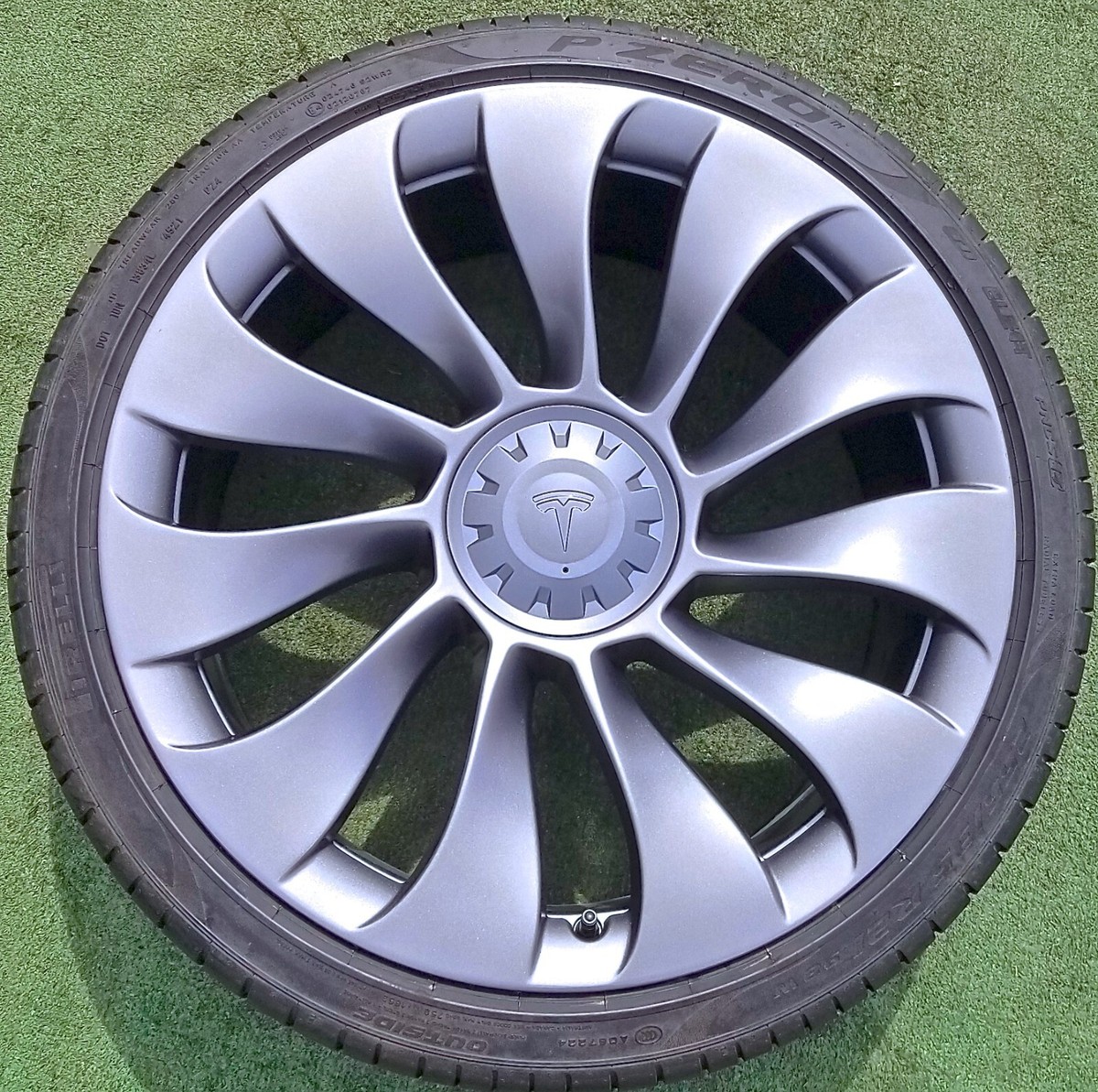 Factory Tesla 21 Wheels Tires Genuine OEM Model Y