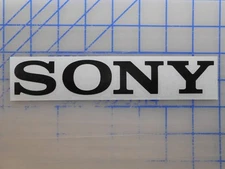 Sony Decal 5.5" 7.5" 11" Stereo Receiver Remote Speaker Earbuds Bluetooth TV LED