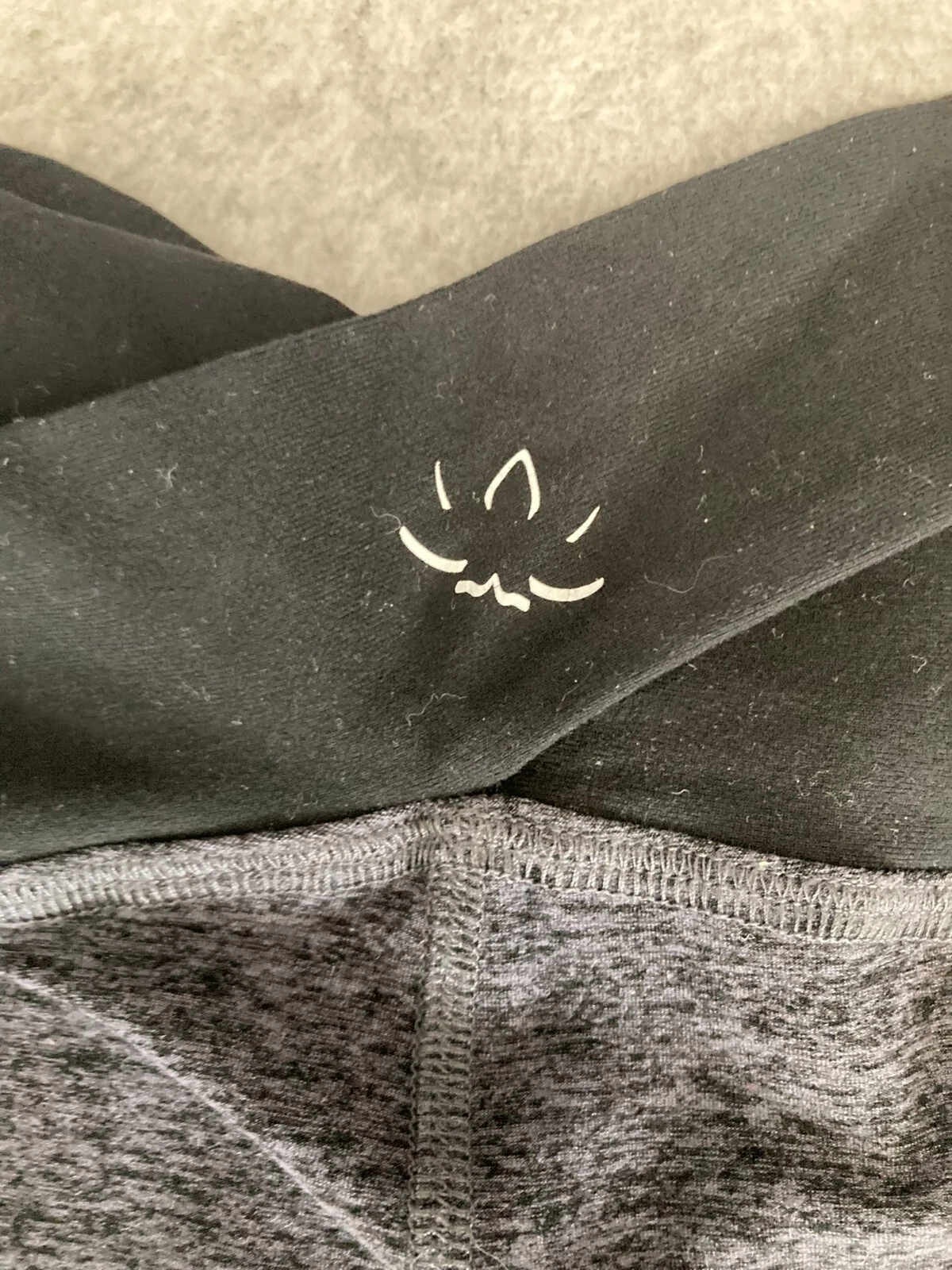 beyond-yoga děleným pasem leggings