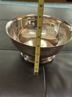 Vintage Silver Plated Footed Silver Bowl Fruit Candy Etc 1 Day Ship!👍 — photo 3