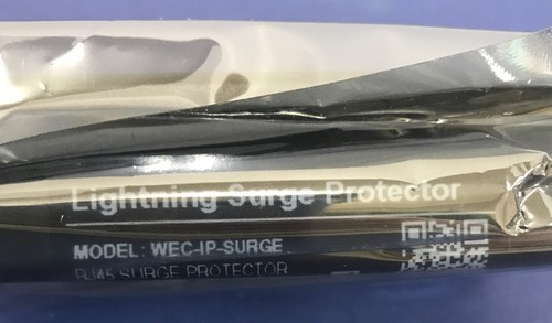 *Lot of 5* NEW RJ45 ETHERNET SURGE PROTECTORS SINGLE CHANNEL w/ GROUND CONNECTOR - Picture 4 of 6