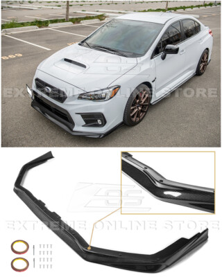 For 18-21 Subaru WRX STi VRS Style CARBON FIBER Front Bumper Lower