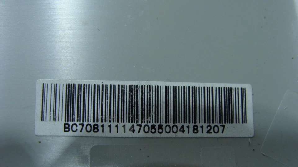 Toshiba Excite Go AT7-C8 7" Genuine Back Rear Case Cover Silver - Image 4 of 4