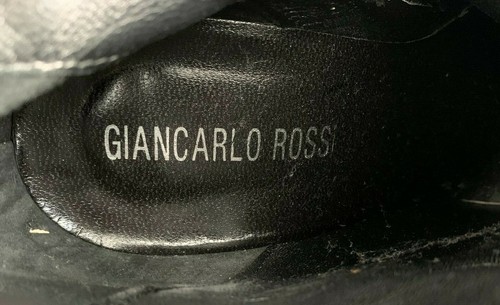 Botas Gian Carlo Rossi Cuero Ladrillo Estampado de Cocodrilo Cremallera Talón de Bloque Talla EU 38 EE. UU. 7.5 - Imagen 11 de 11