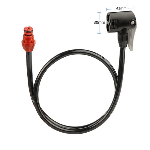 Bike Pump Hose with 800mm Length for AV FV DV Bicycle Air Pump Adapter Valve - 第 8/17 張圖片