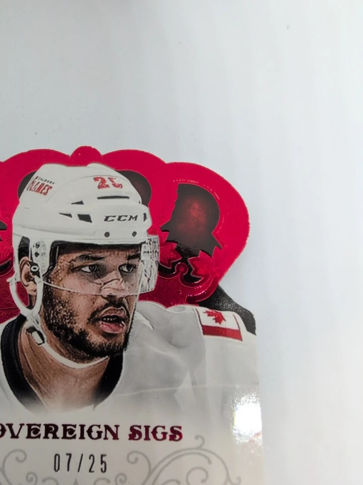 2013-14 Panini Crown Royale - Sovereign Signatures Ruby #SO-AA Akim Aliu /25 - Image 4 of 4