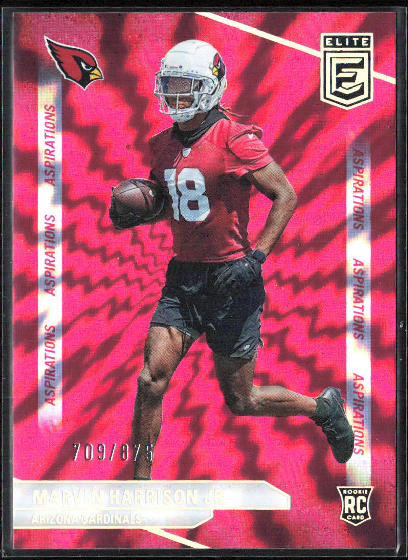 2024 Donruss Elite #182 Marvin Harrison Jr. Status Explosion #/875