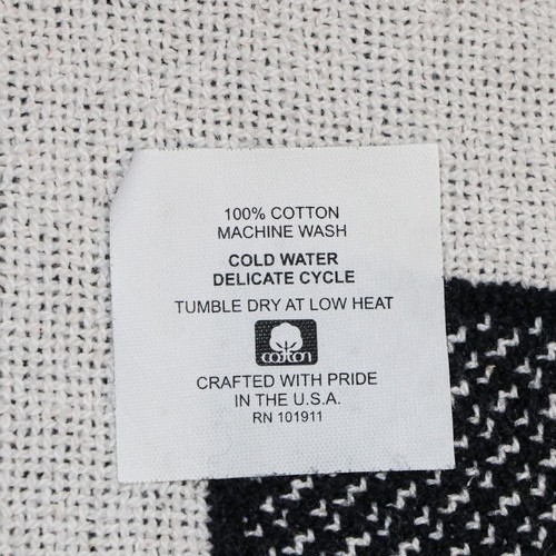 Tapestry Throw Blanket MGM Grand Detroit Casino Lion Cotton 46x47 - Imagen 7 de 7