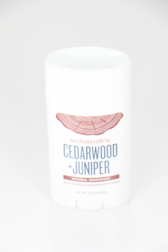 3 PACK Schmidt's Deodorant - Natural Deodorant Cedarwood + Juniper 2.65 oz U20A