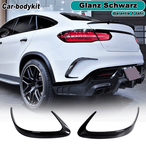 DIVISOR ALETAS TRASERO CARBONO CANARDS MERCEDES C292 GLE450 GLE63 2015-19  - Imagen 1 de 11