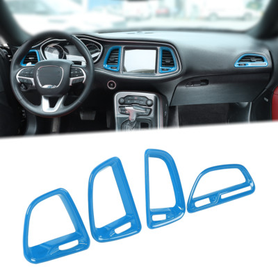 Center Console Air Conditioner Outlet Vent Trim Part for Dodge Challenger 2015+