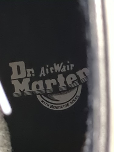 NUEVAS Botas Dr. Martens 1460 Airwair Para Mujer Talla 7 Gris Gamuza - Imagen 9 de 11
