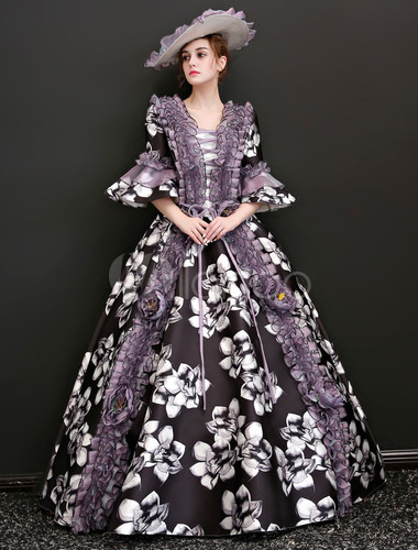 victorian era party dress