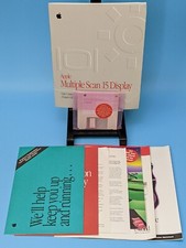 Apple Macintosh Multiple Scan 15  Display Users Guide  3.5  Software Disk: 1994