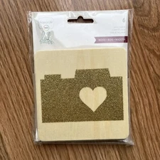 Project Life Heidi Swapp NEW Wood 4x4 Cards 6 pieces