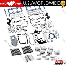 Engine Rebuild Kit 3.0T 6x Conrod - Timing Chain Kit For Audi A6 A7 A8 Q5 Q7 US