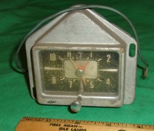 Ford Dashboard Clock G E Co Motochron D612 12 Volt For Resto 1957