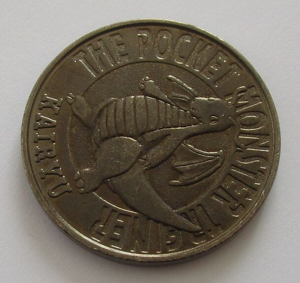 Pokemon Dragonite No.149 Battle Coin Medal Metal Bandai 1997