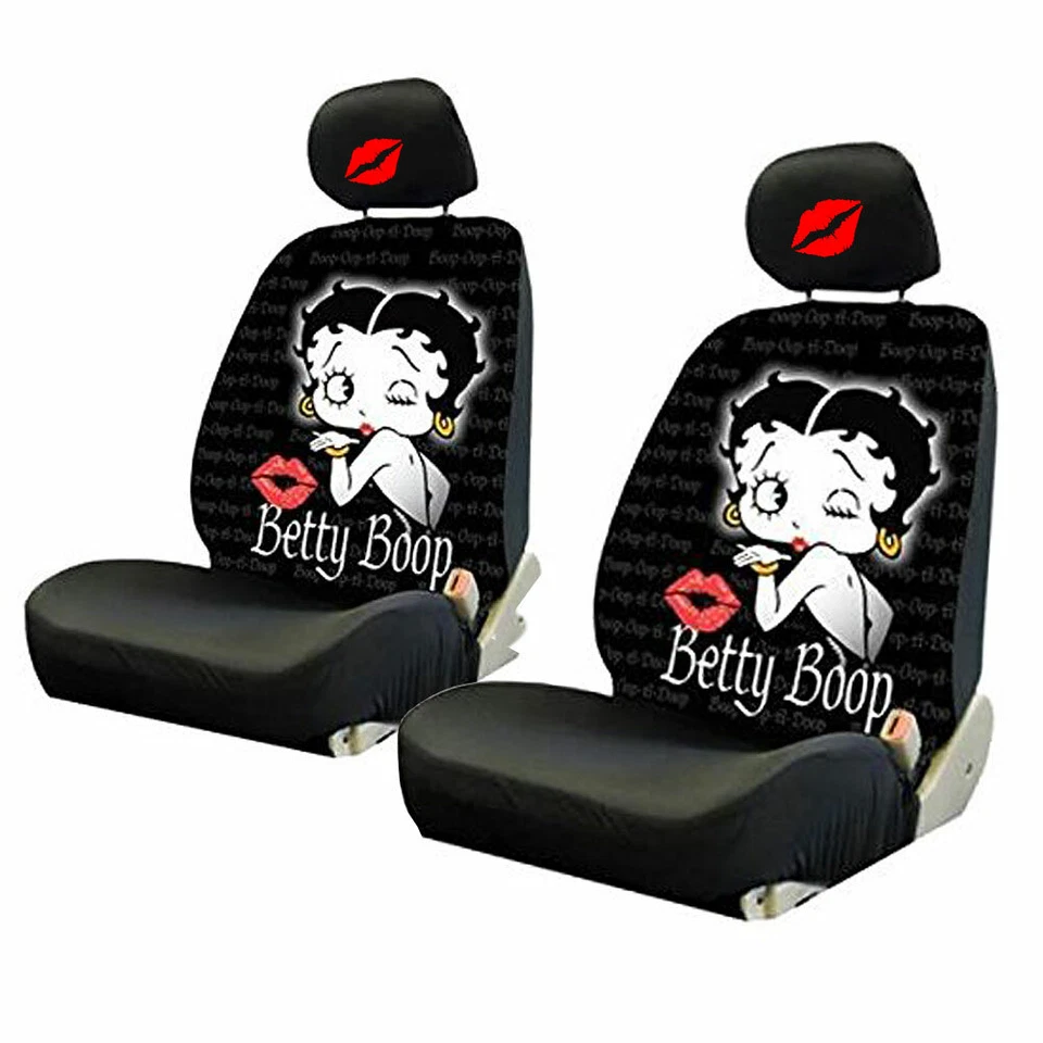Para Mazda Betty Boop Coche Camión SUV Asiento Reposacabezas Volante Cubiertas Nuevo Foto 2 de 4
