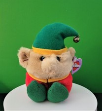 Vintage Puffkins Elf 5" Round Beanie Plush 1994 with Tag Stuffed Animal