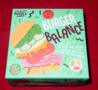 Professor Puzzle : BURGER BALANCE Game - Stack em' high family fun (6 to adult)
