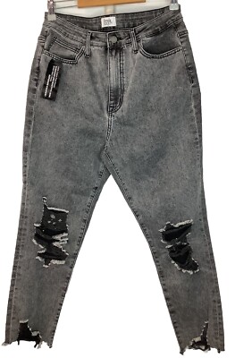 New Simple Society High-Rise Distressed Ripped Jeans Size 13/31