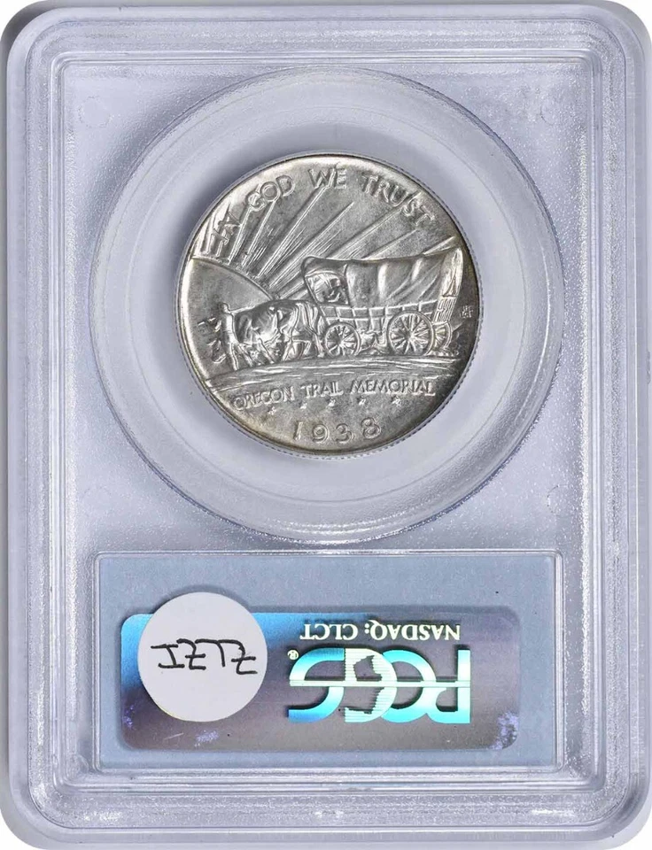 1938-D Oregon Commemorative Half MS67 PCGS (CAC) - Image 2 of 4