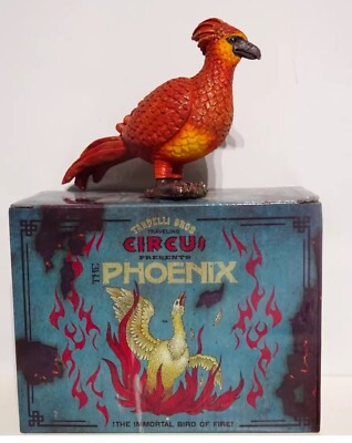 Fawkes Phoenix Figur 19cm Widdershins Harry Potter Zauberer Kofferraum selten