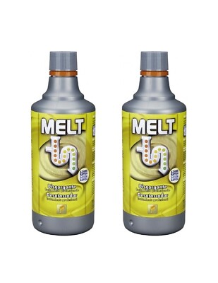 MELT Disgorgante Faren – Azione Rapida, Sturalavandini Sgombratubi 750 Ml, Made In Italy
