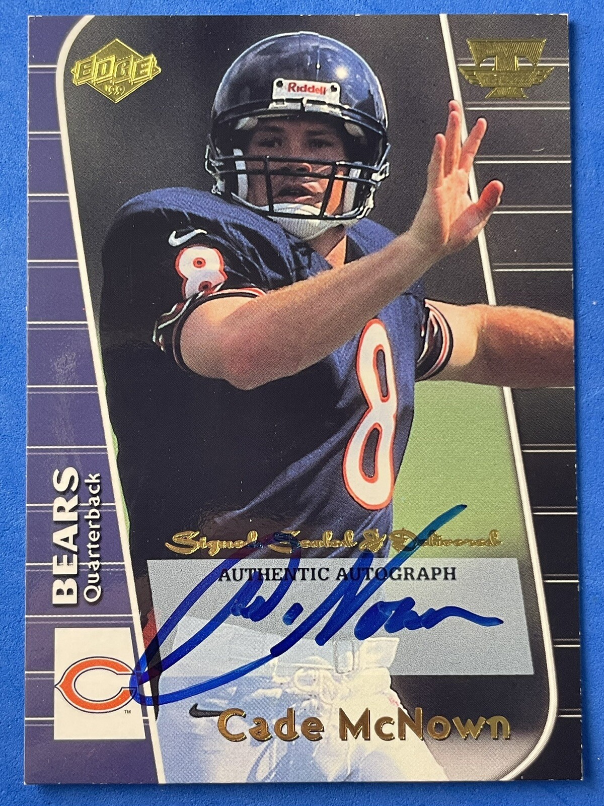 Cade McNown Collector's Edge Triumph #T173 Base