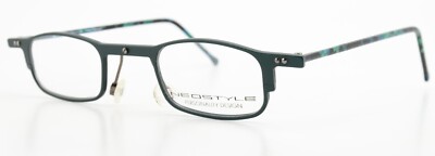 NEOSTYLE Brille College 102 807 41-25 140 Dunkel Grün Crazy Optic Frame Germany