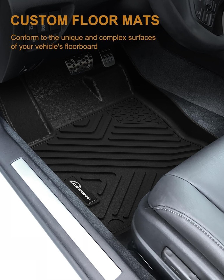 Custom Fit Floor Mats for 20122015 Honda Civic 4dr Sedan, TPE All