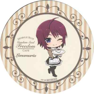 Coaster Luna Maria Hawk Mobile Suit Gundam Seed Freedom Cafe Drink Order Bonus