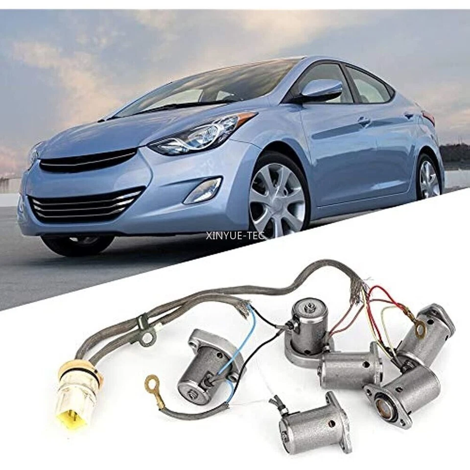 Transmission Solenoid Kit For Hyundai Accent Kia RIO 1.5L 1.6L L4 16V 4631322700 Foto 3 de 4