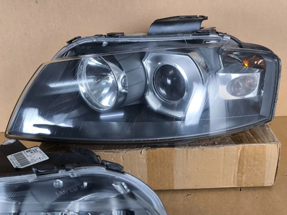 1 Par Faros Xenón Izquierdo Y Derecho Audi A3 8P OEM 2004-2008 HID GENUINOS Foto 3 de 4