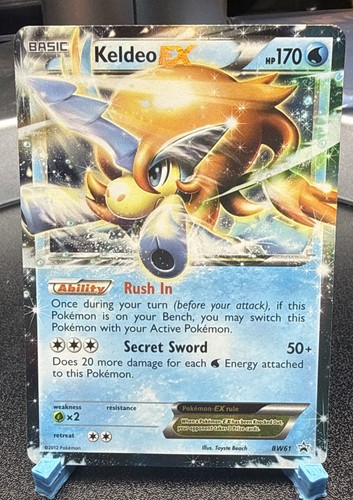 Keldeo EX BW61 Black & White Holo