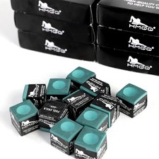 Pool Cue Chalk 12 Pack Billiard Chalk, Low Dust Anti-Slip Cue Chalk for