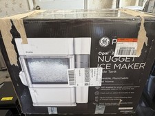 GE Profile Opal 2.0 Ultra Stone White Nugget Ice Maker W/Side Tank