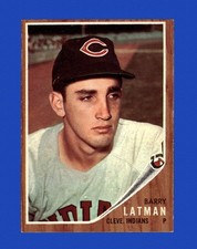 1962 Topps Set-Break #145 Barry Latman NR-MINT *GMCARDS*