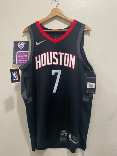 Customed Houston Rockets Kevin Durant Statement Authentic Jersey 48 L