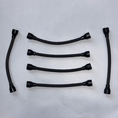 Lego Hose Flexible Black Tube 8.5L With Ends Space Star Wars Tab-less Lot Of 6