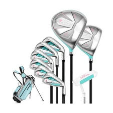 PGM Women's Oversea 9/12 Pieces Complete Golf Club Set with High-Strength Thi...