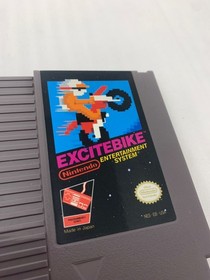 Excitebike (Nintendo NES 1985) Authentic Cartridge Only - Tested