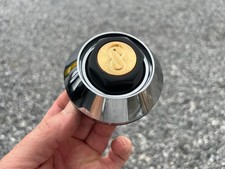 Enkei Custom Wheel Center Cap Chrome Finish Gold Logo Abs Cap-a54