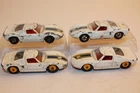 Lot of four (4) Vintage 1960's Era Matchbox Lesney Ford G.T. Cars #41