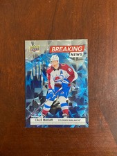 2024-25 Upper Deck Series 1 - Breaking News Cale Makar #BN-33