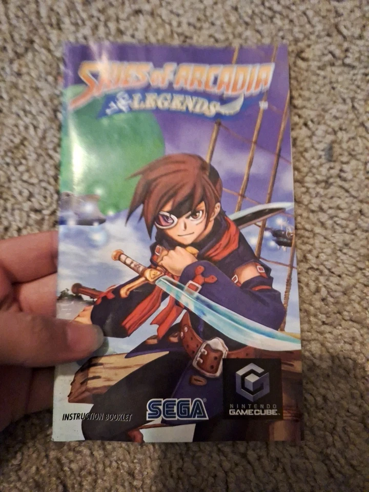 Skies of Arcadia Legends Para GameCube - Disco Muerto + Estuche Malo: LEER DESCRIPCIÓN Foto 4 de 4