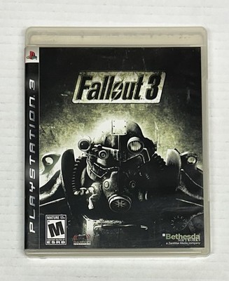 PS3 Fallout 3 Sony PlayStation 3 Complete CIB w/ Manual Tested & Working